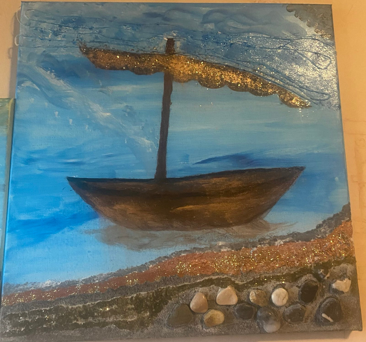 Boat with corals